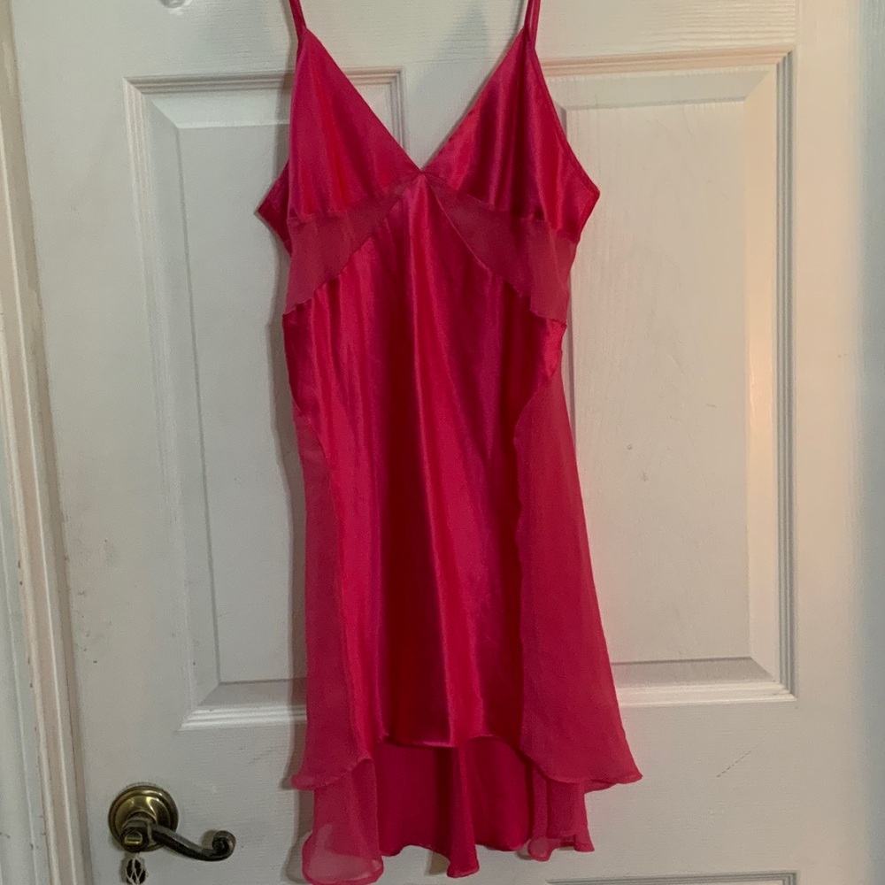 Victoria's Secret Vibrant Pink Chemise